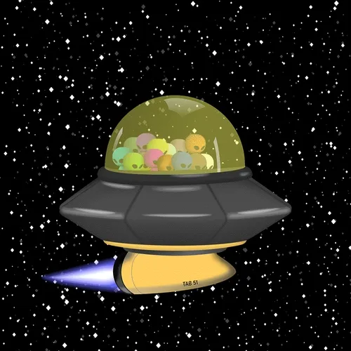 Alien UFO 808