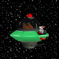Alien UFO 760