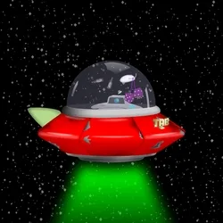 Alien UFO 1054