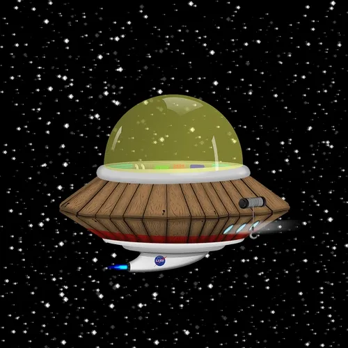 Alien UFO 678