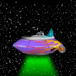 Alien UFO 2074
