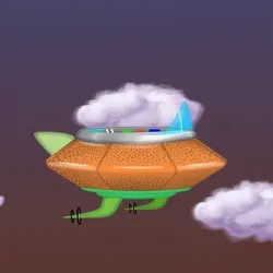Alien UFO 2557