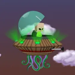 Alien UFO 1196