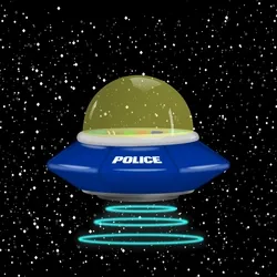 Alien UFO 1668