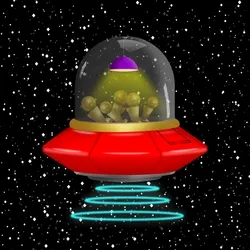 Alien UFO 2542