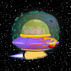 Alien UFO 268