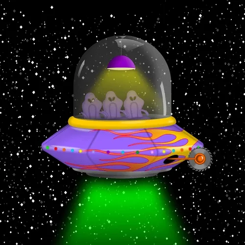 Alien UFO 543