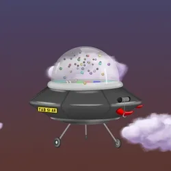 Alien UFO 1718