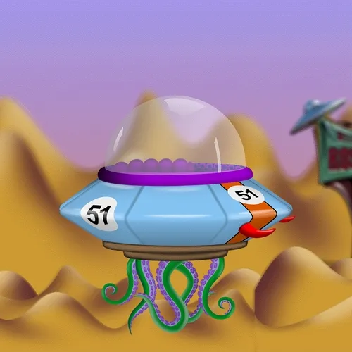 Alien UFO 354
