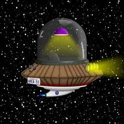 Alien UFO 1110