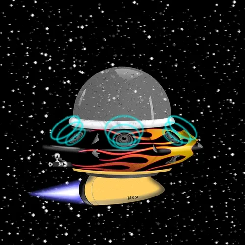 Alien UFO 1318
