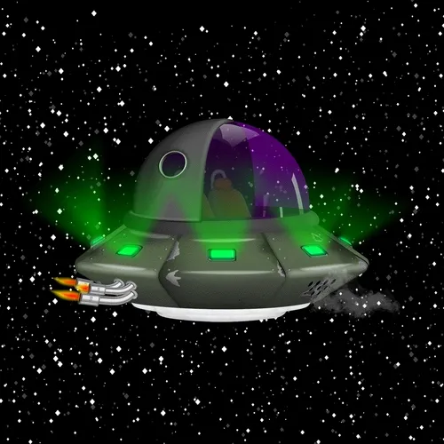 Alien UFO 2873