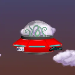 Alien UFO 450