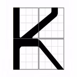 "K" from Human Abecedary: Intra-Letters, by Viktor Timofeev, 2021