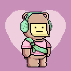 Chill Bear Club - Pixel Avatars #1593