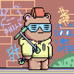 Chill Bear Club - Pixel Avatars #2680