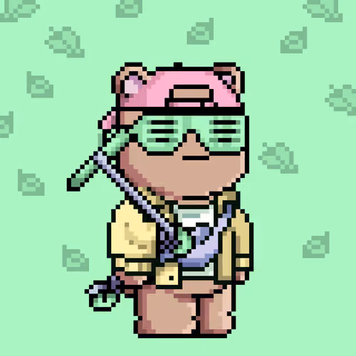 Chill Bear Club - Pixel Avatars #3637