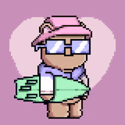 Chill Bear Club - Pixel Avatars #625