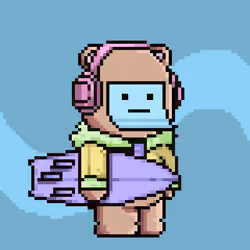 Chill Bear Club - Pixel Avatars #3868