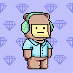 Chill Bear Club - Pixel Avatars #595