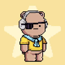 Chill Bear Club - Pixel Avatars #1637