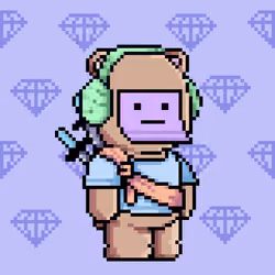 Chill Bear Club - Pixel Avatars #3560