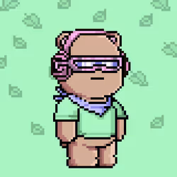 Chill Bear Club - Pixel Avatars #2466