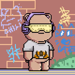 Chill Bear Club - Pixel Avatars #152