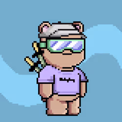 Chill Bear Club - Pixel Avatars #3929