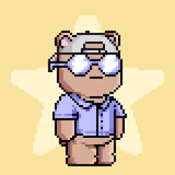 Chill Bear Club - Pixel Avatars #3104