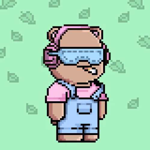 Chill Bear Club - Pixel Avatars #1648
