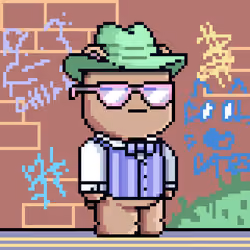 Chill Bear Club - Pixel Avatars #2802
