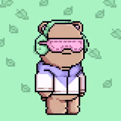 Chill Bear Club - Pixel Avatars #1404