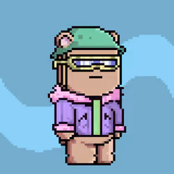 Chill Bear Club - Pixel Avatars #749