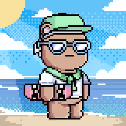 Chill Bear Club - Pixel Avatars #3918