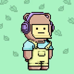 Chill Bear Club - Pixel Avatars #1553