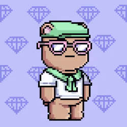 Chill Bear Club - Pixel Avatars #1629