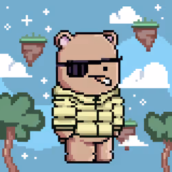 Chill Bear Club - Pixel Avatars #3531