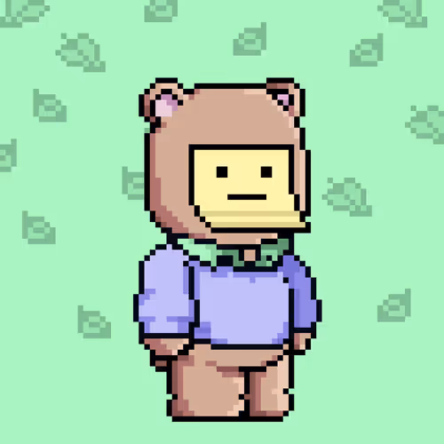 Chill Bear Club - Pixel Avatars #18