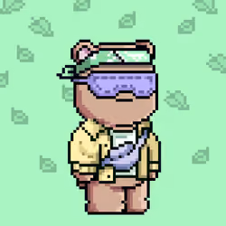 Chill Bear Club - Pixel Avatars #3871