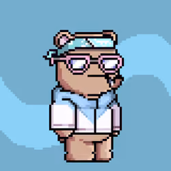 Chill Bear Club - Pixel Avatars #215