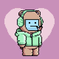 Chill Bear Club - Pixel Avatars #214