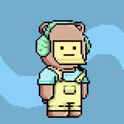 Chill Bear Club - Pixel Avatars #2491