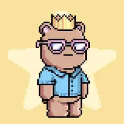 Chill Bear Club - Pixel Avatars #1483