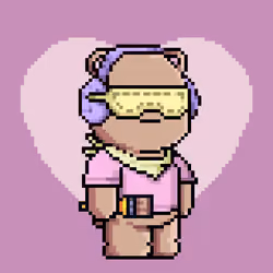 Chill Bear Club - Pixel Avatars #327