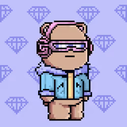 Chill Bear Club - Pixel Avatars #1594