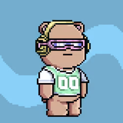 Chill Bear Club - Pixel Avatars #597