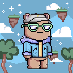 Chill Bear Club - Pixel Avatars #151