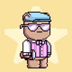 Chill Bear Club - Pixel Avatars #1527