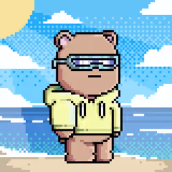 Chill Bear Club - Pixel Avatars #2157